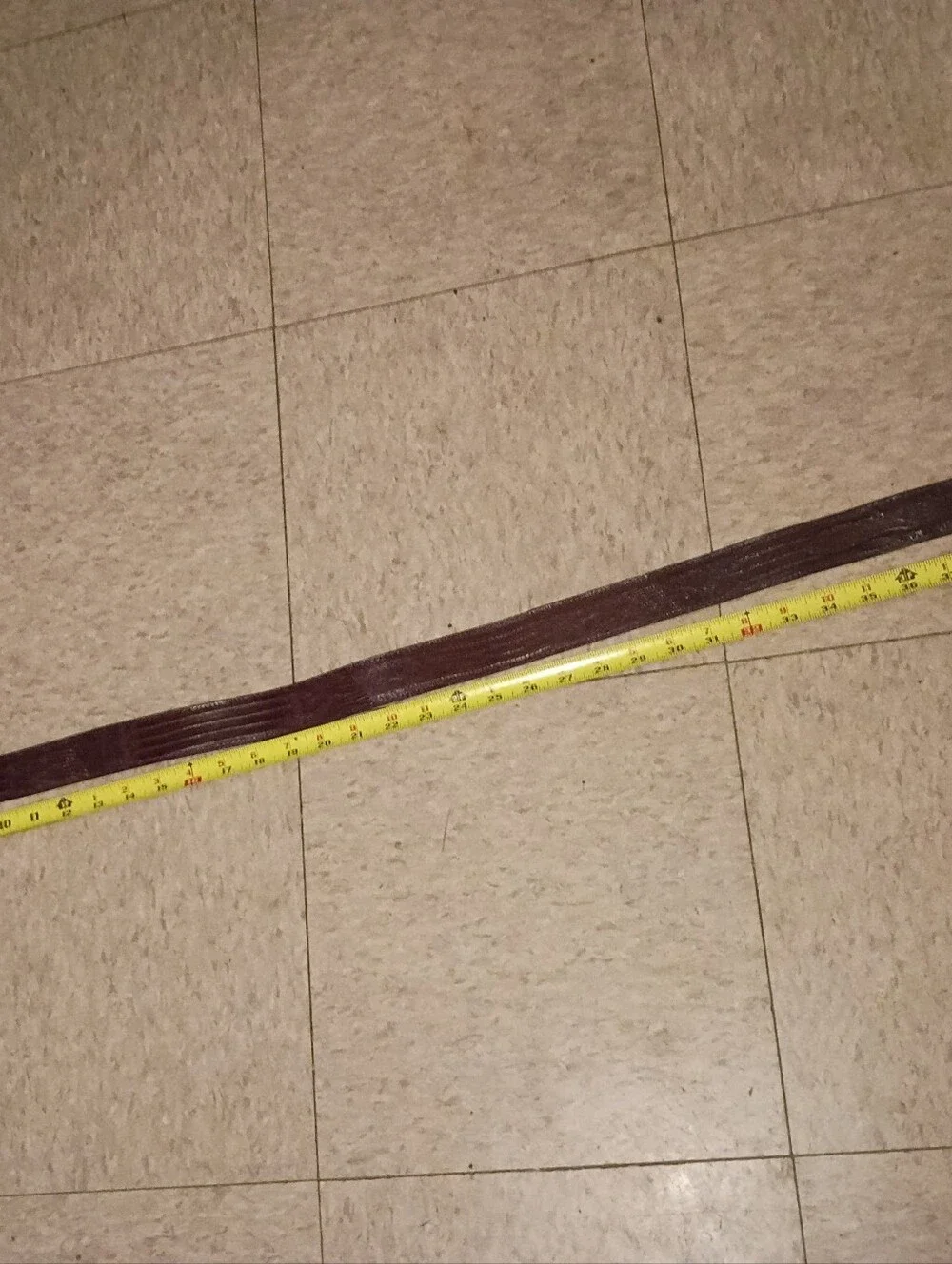Justin | Men’s Genuine Lizard Mens Vintage Belt Size 40